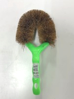 綠短柄棕刷 22.5cm