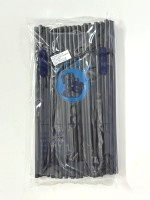 6*24黑色可彎吸管