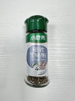 (玻)25g小磨坊粗粒黑胡椒*6入